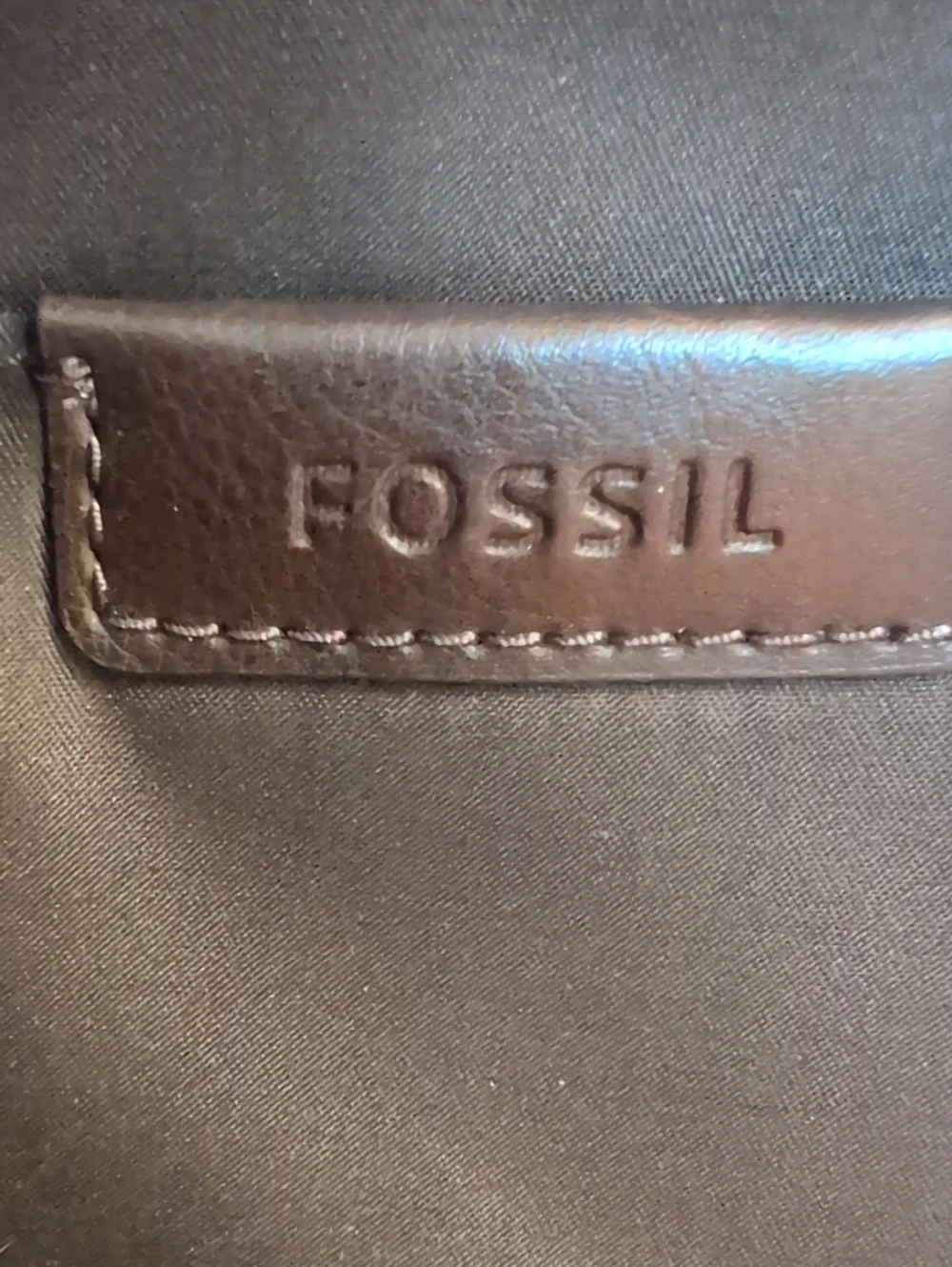 Fossil Buckner Commuter Convertible Backpack Black Nylon Bag